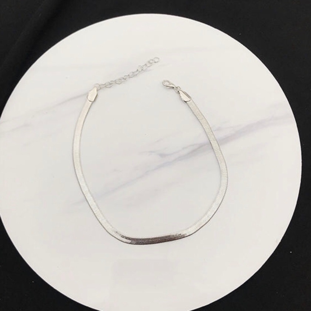 Herringbone Chain Necklace - Picture 2 of 4